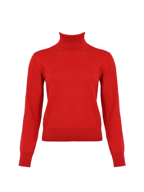 Maglia dolcevita Timeless in lana merinos Alpha studio | AD-4002G2011